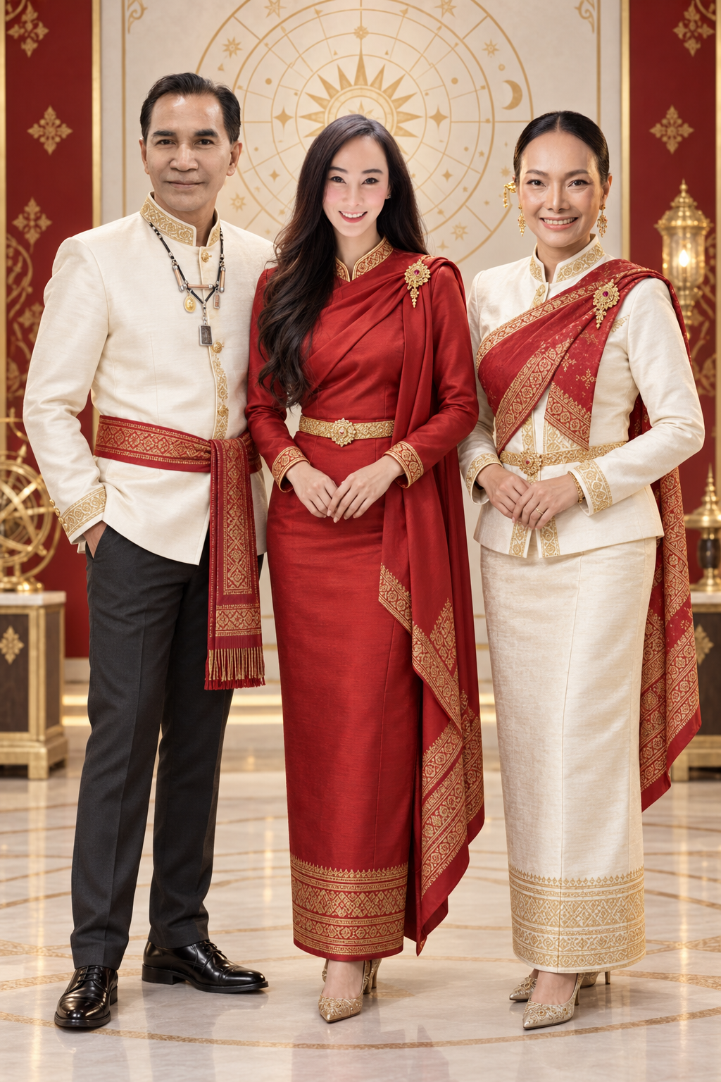 ทีมพยากรณ์บ้านดวงดี อาจารย์ดุ๊ก อาจารย์ซีต้า และอาจารย์ภัทรฤทัย